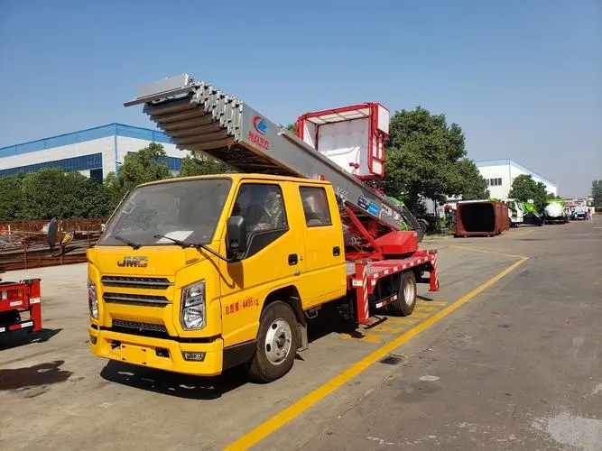 鹤峰附近云梯车出租 砂石搬运